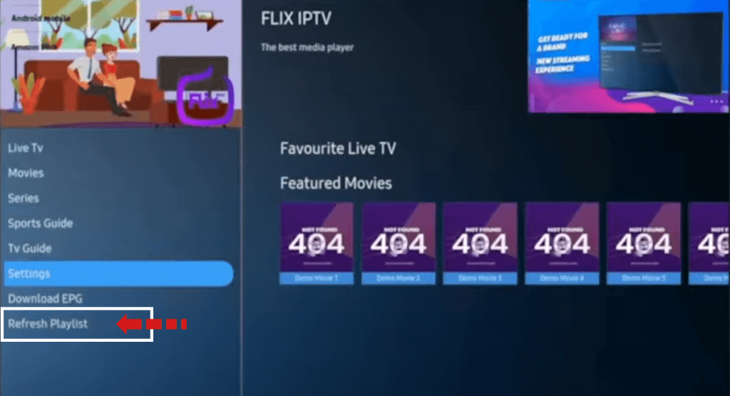 Flix IPTV Kurulumu - Adım 4