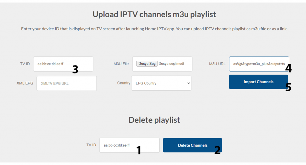 Home IPTV Kurulumu - Adım 3